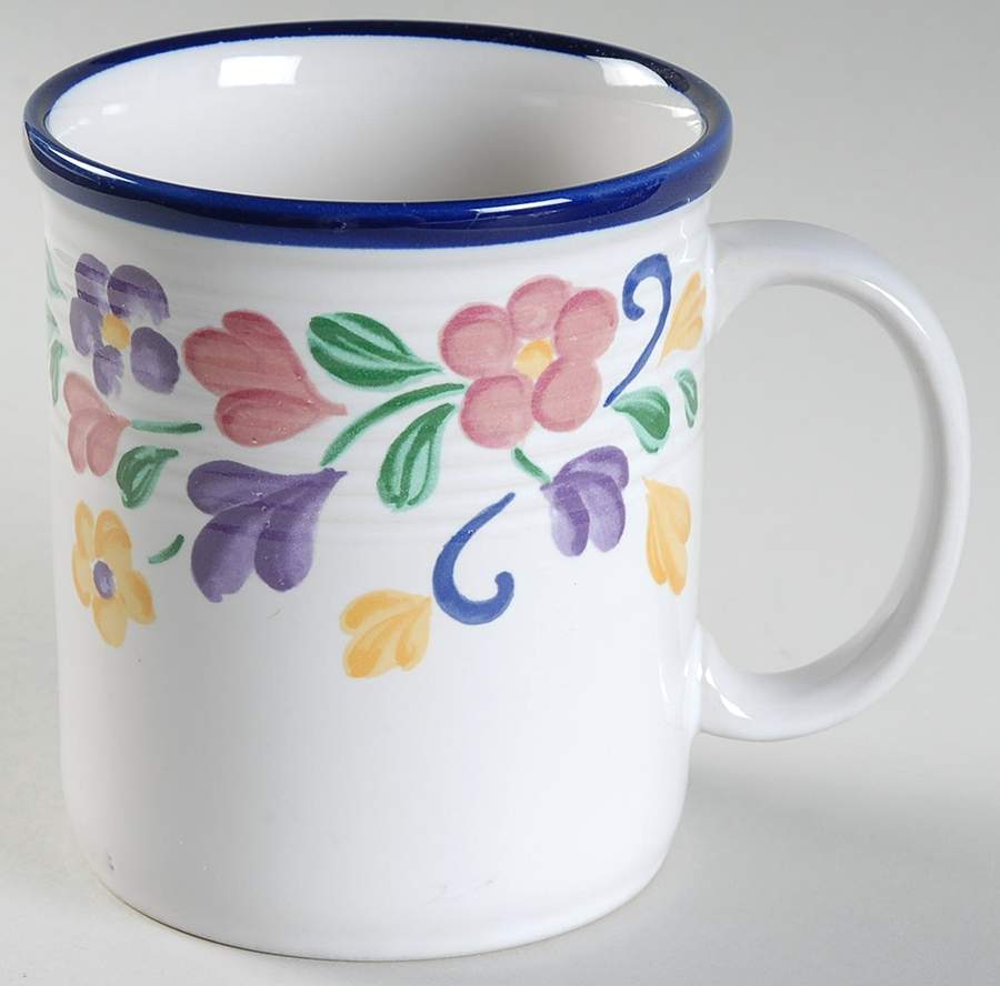 Spectrum Floral Mug by Japan-1