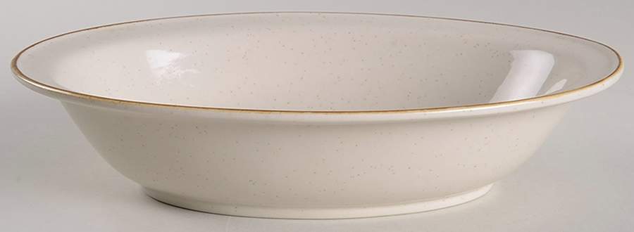 Stonecastle 10" Oval Vegetable Bowl by Japan-1
