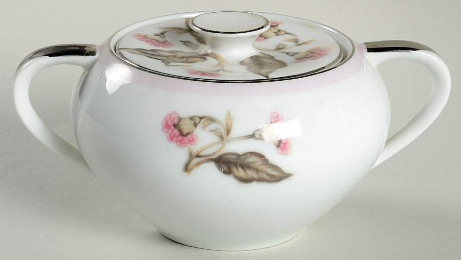 Symphony Sugar Bowl & Lid by Japan-1