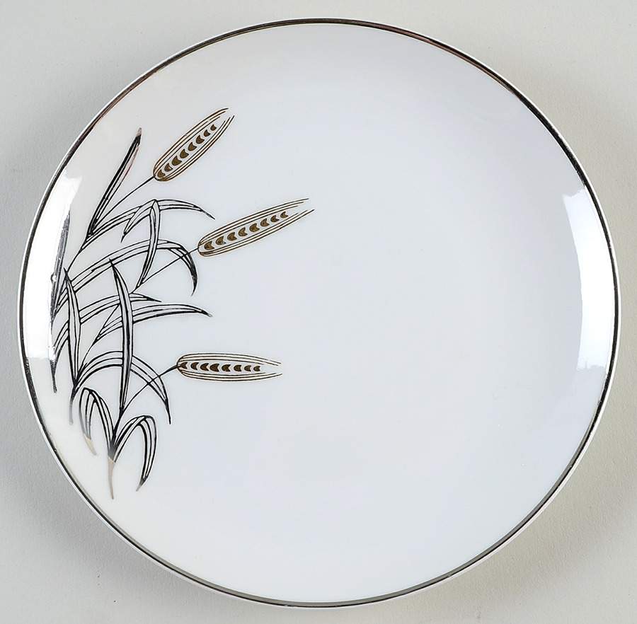 Three Wheat Salad Plate by Japan-1