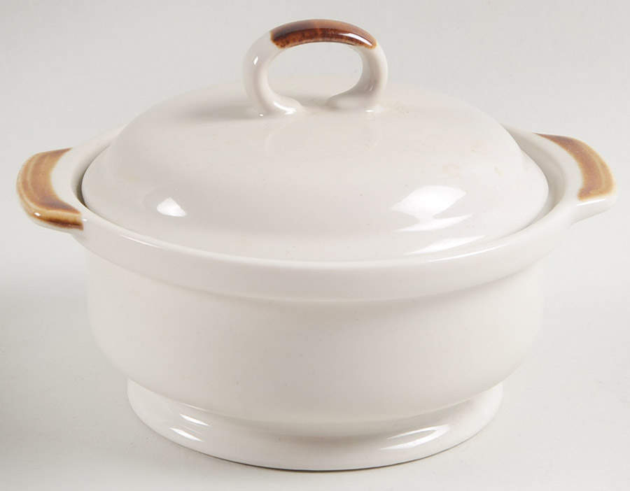 Vanilla Spice Individual Casserole & Lid by Japan-1