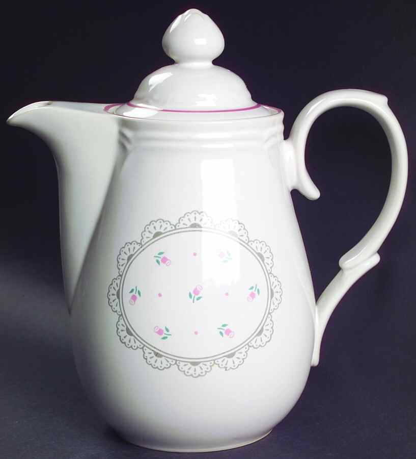 Victoriana Coffee Pot & Lid by Japan-1