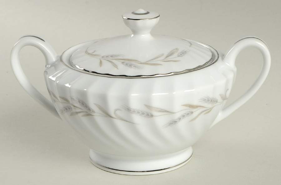 Wheaton Sugar Bowl & Lid by M Japan-1
