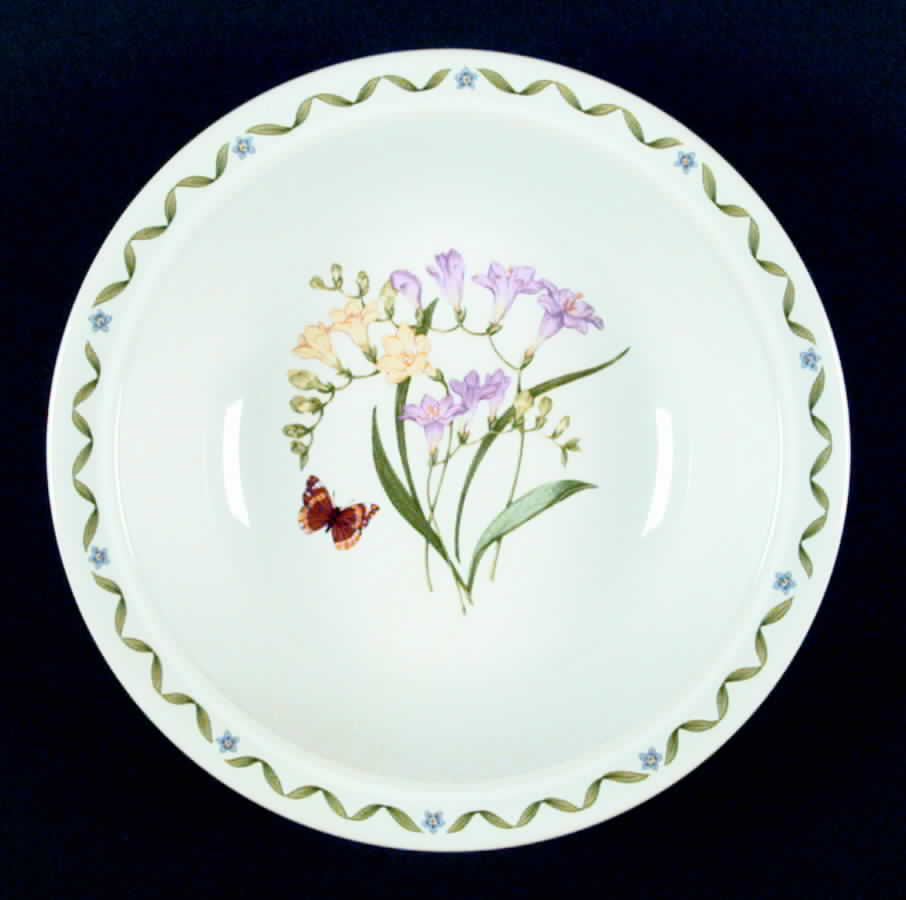 Windemere Garden Rim Cereal Bowl by Japan-1