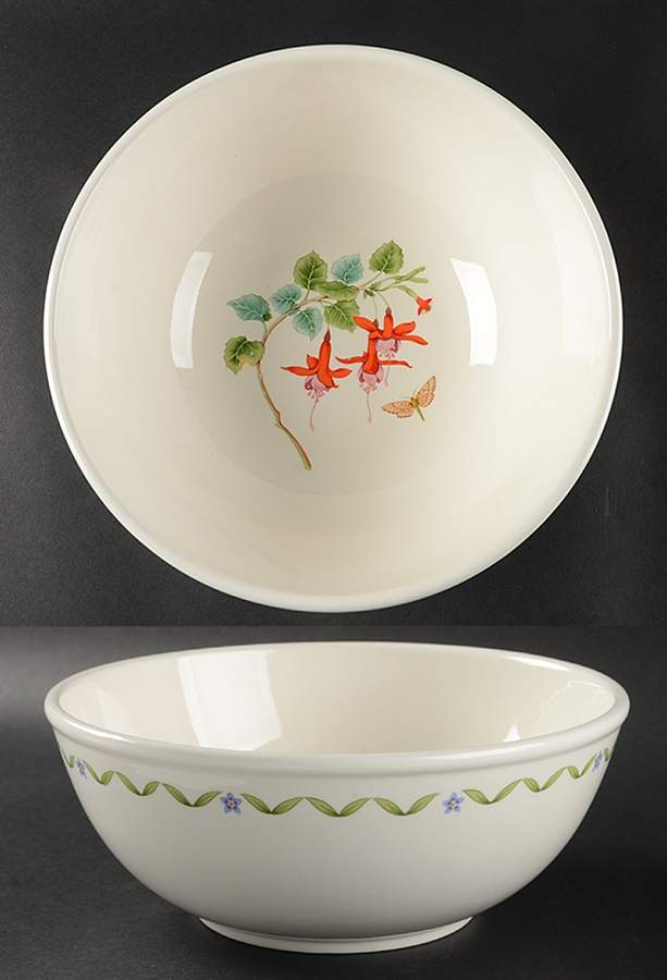 Windemere Garden 10" Large Salad Serving Bowl by Japan-1