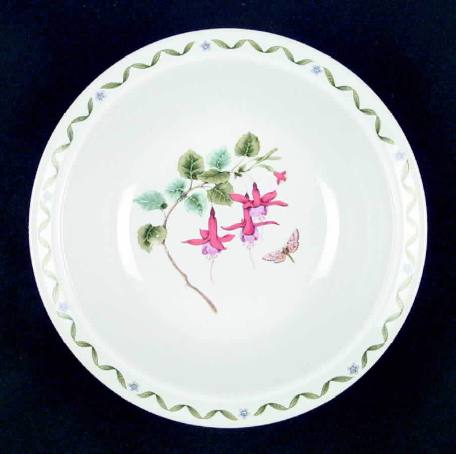 Windemere Garden Rim Cereal Bowl by Japan-1
