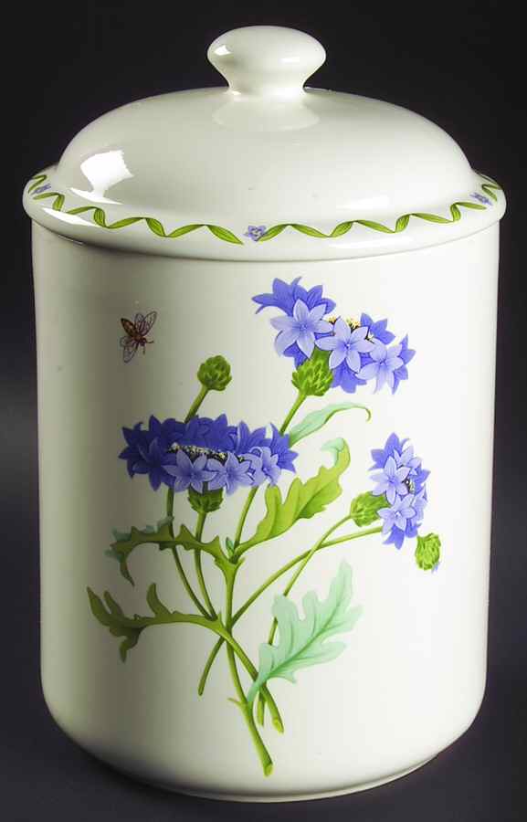 Windemere Garden Extra Large Canister & Lid by Japan-1