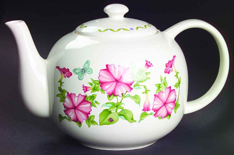 Windemere Garden Teapot & Lid by Japan-1