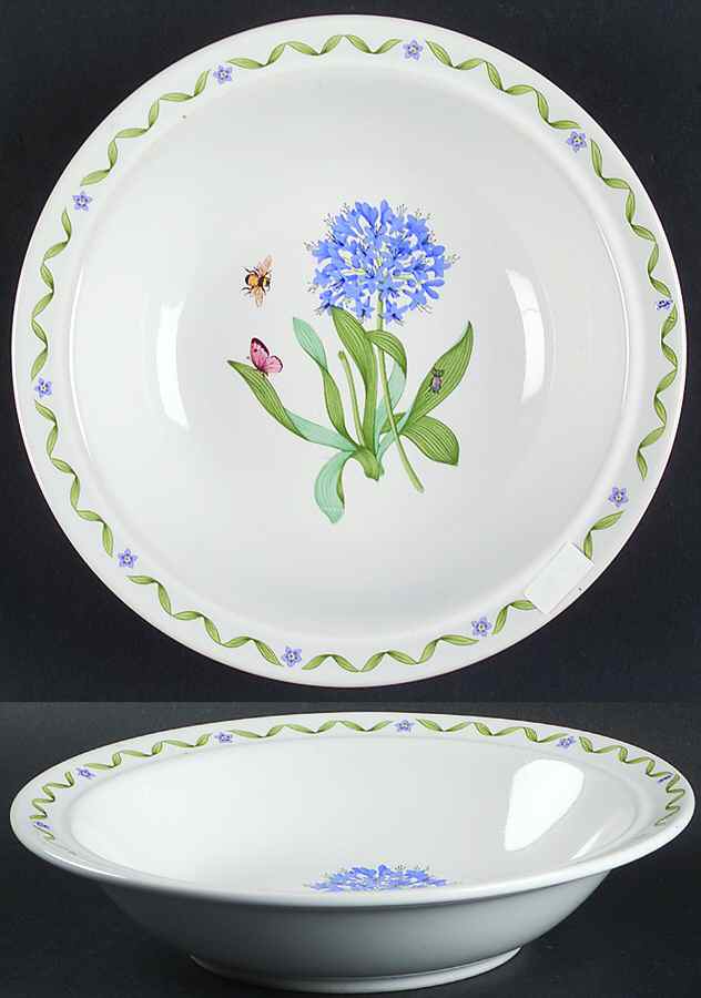 Windemere Garden Rim Cereal Bowl by Japan-1