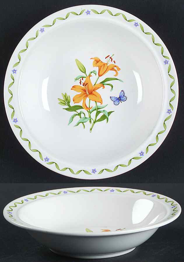 Windemere Garden Rim Cereal Bowl by Japan-1