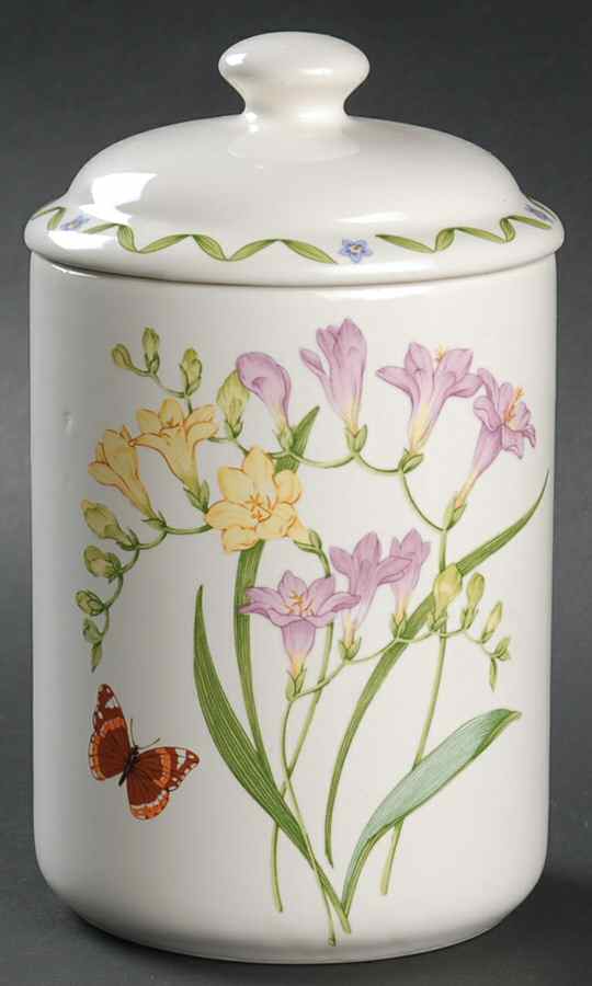Windemere Garden Medium Canister & Lid by Japan-1