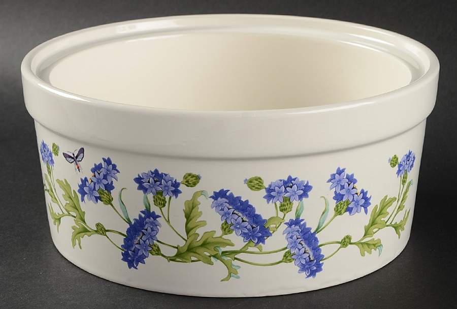 Windemere Garden Lid for 2 Qt Round Covered Casserole by Japan-1