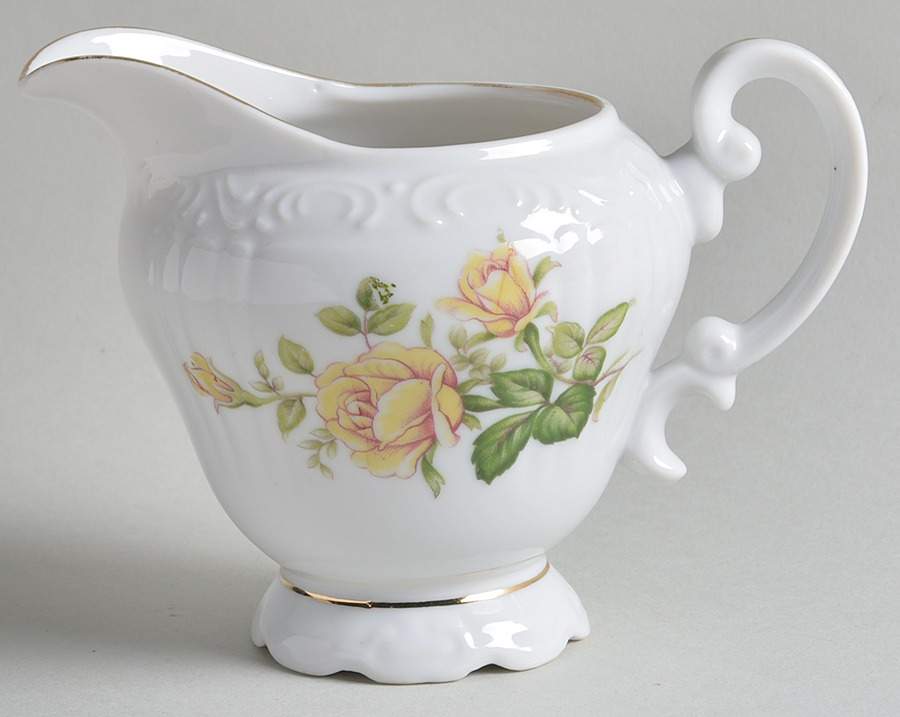 Yellow Rose Creamer by Japan-1