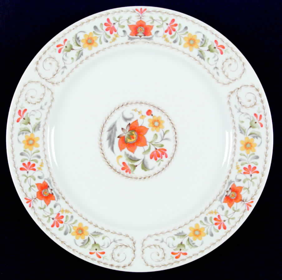 San Souci Dinner Plate by Jardin-1