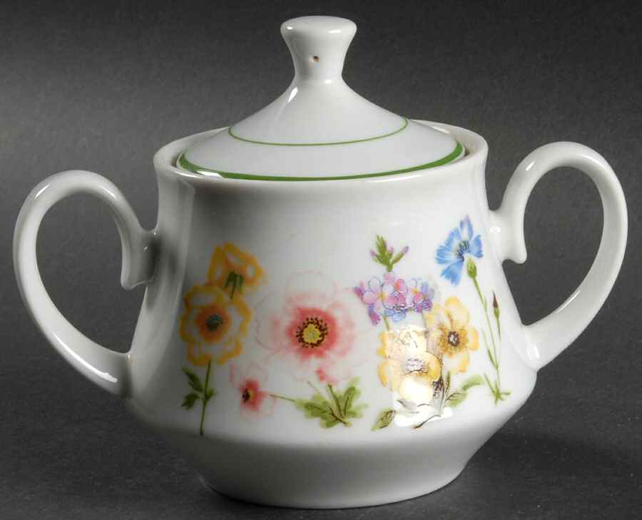 Vanessa Sugar Bowl & Lid by Jardin-1