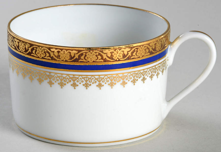Luchon (Blue) Flat Cup by Jammet Seignolles-1