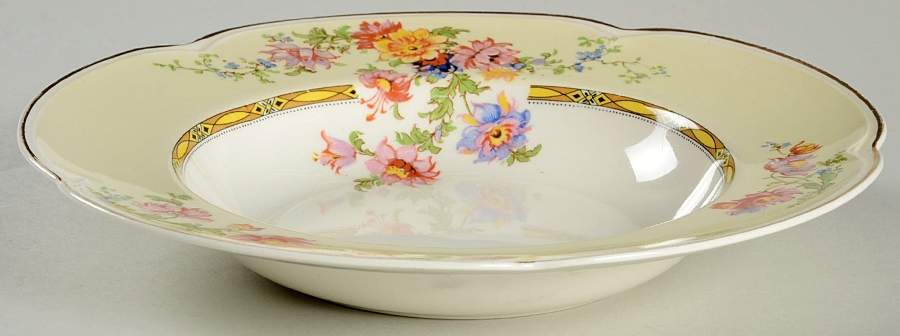 Acanthus Rim Soup Bowl by Johnson Brothers-1