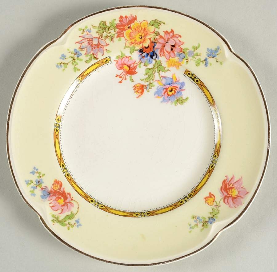 Acanthus Bread & Butter Plate by Johnson Brothers-1