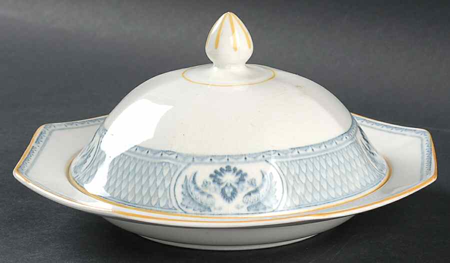 Albany Round Covered Butter by Johnson Brothers-1