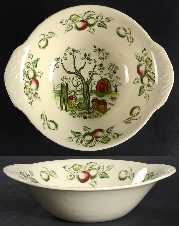 Apple Harvest Lugged Cereal Bowl by Johnson Brothers-1