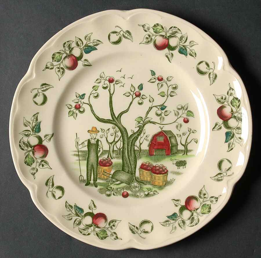 Apple Harvest Salad Plate by Johnson Brothers-1