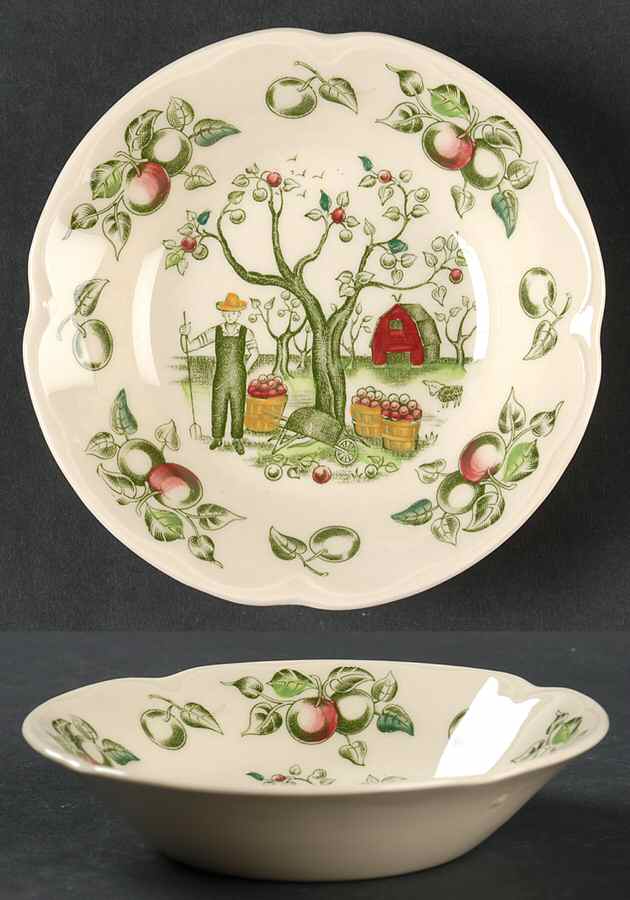 Apple Harvest Fruit/Dessert (Sauce) Bowl by Johnson Brothers-1