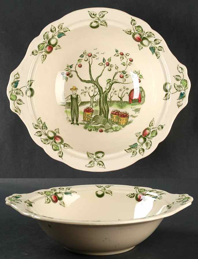 Apple Harvest Round Vegetable No Lid by Johnson Brothers-1