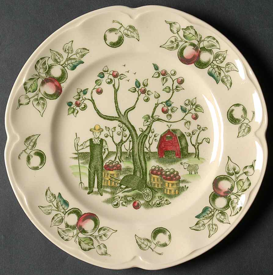 Apple Harvest Bread & Butter Plate by Johnson Brothers-1