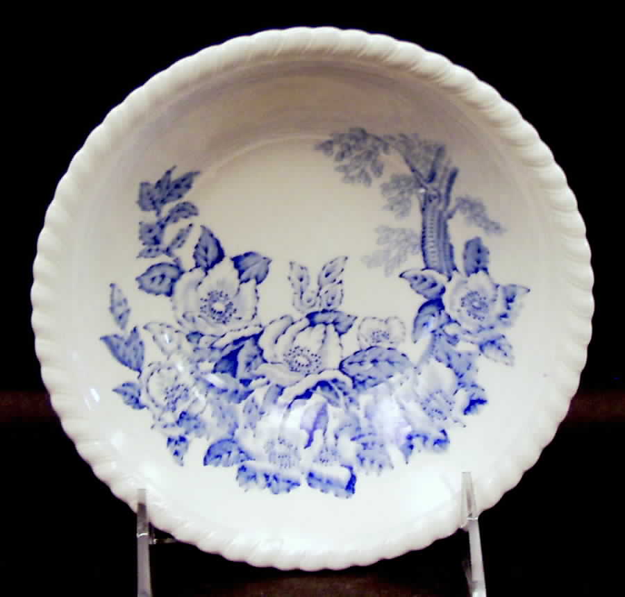 Appleblossom Blue Coupe Cereal Bowl by Johnson Brothers-1