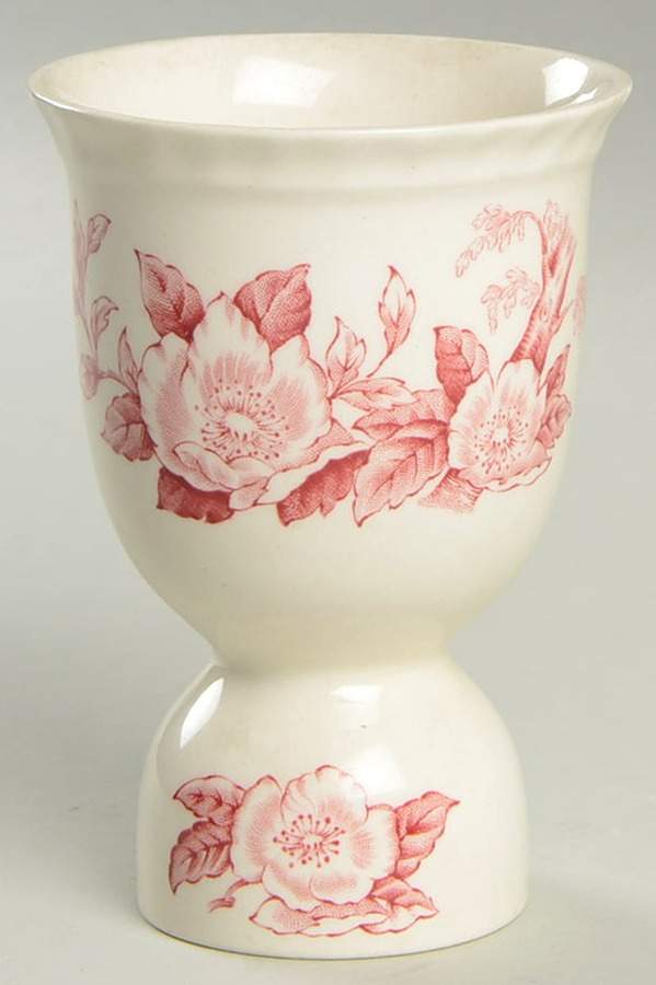 Appleblossom Pink Double Egg Cup by Johnson Brothers-1