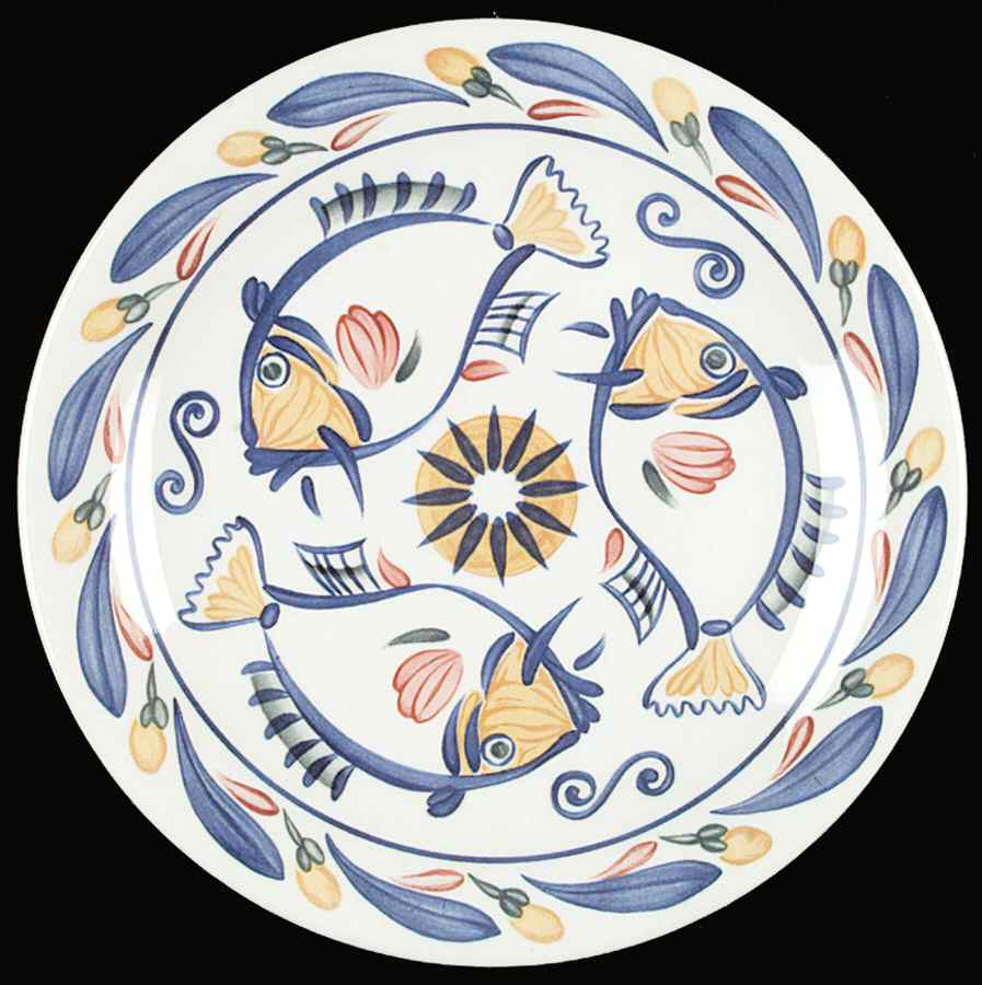 Aquabatic Dinner Plate by Johnson Brothers-1