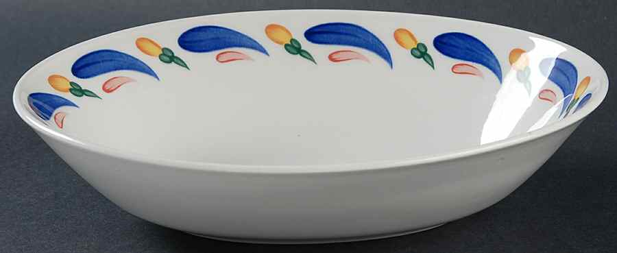 Aquabatic 9" Oval Vegetable Bowl by Johnson Brothers-1