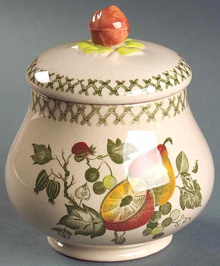 Arbor Sugar Bowl & Lid by Johnson Brothers-1