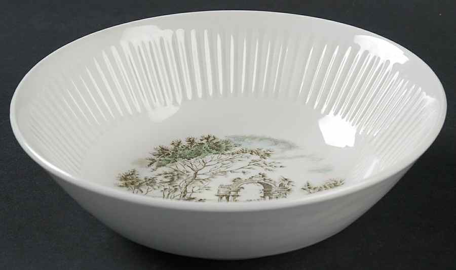 Arcadia (Landscape) Coupe Cereal Bowl by Johnson Brothers-1
