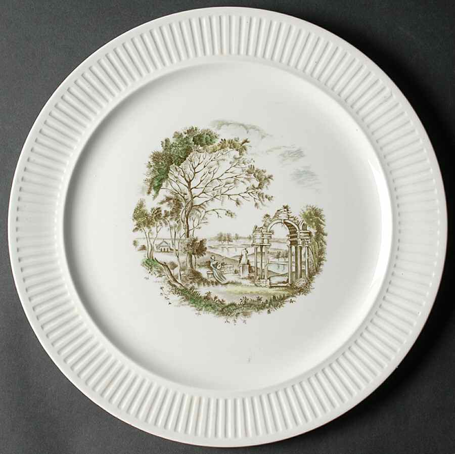 Arcadia (Landscape) 12" Chop Plate (Round Platter) by Johnson Brothers-1