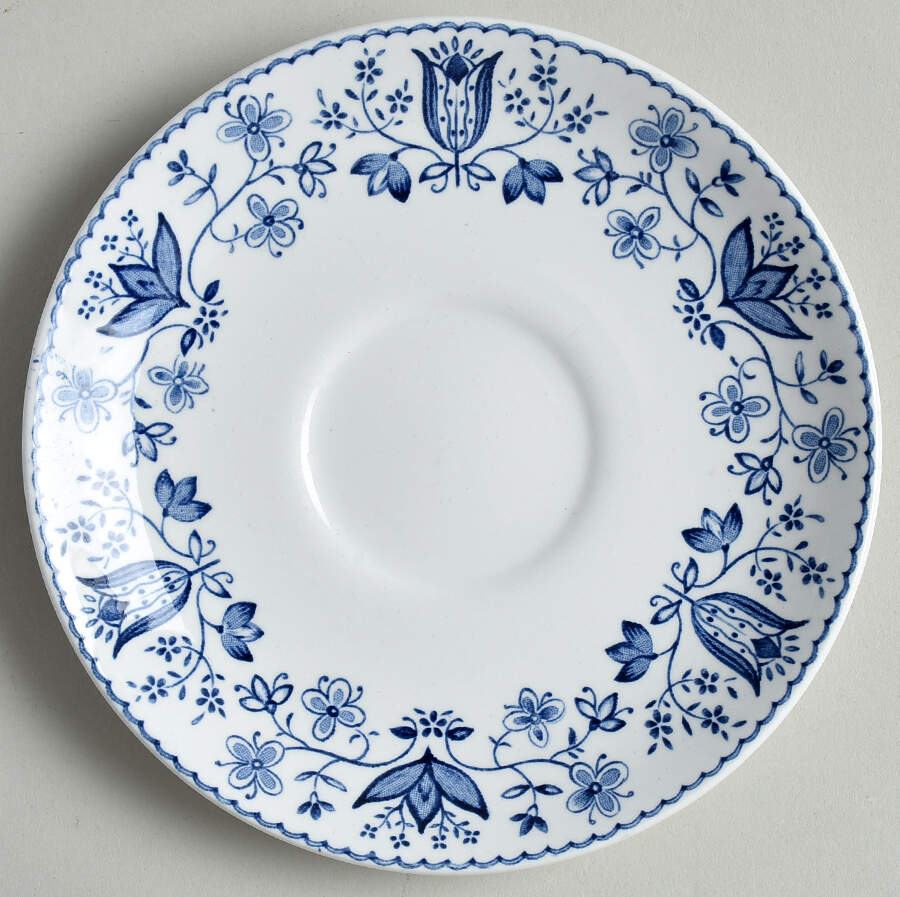 Ashford Blue Saucer by Johnson Brothers-1