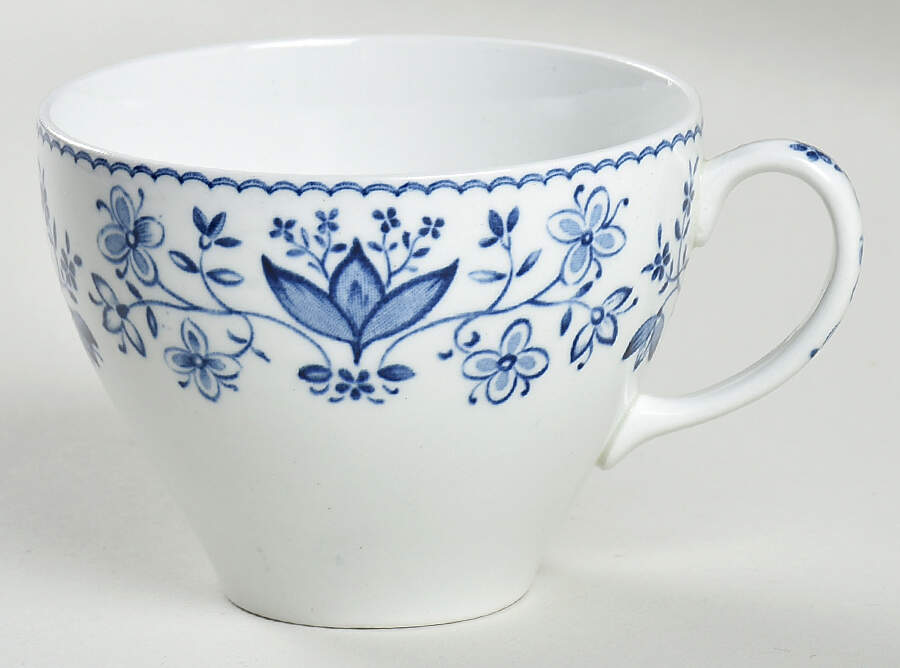 Ashford Blue Flat Cup by Johnson Brothers-1