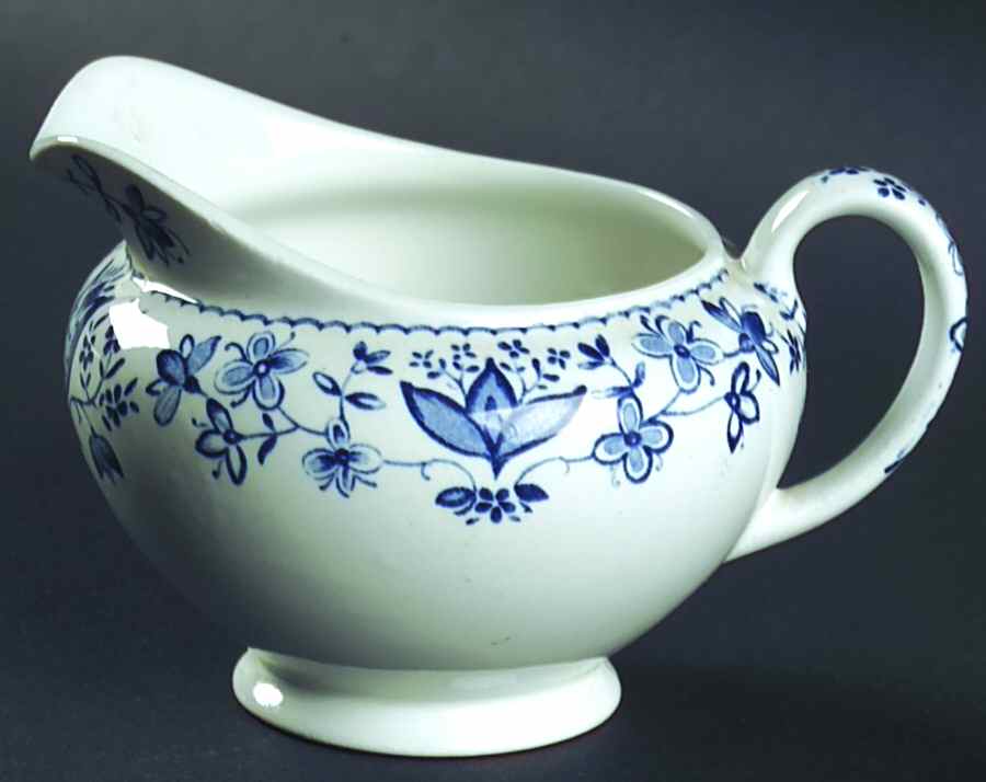 Ashford Blue Creamer by Johnson Brothers-1