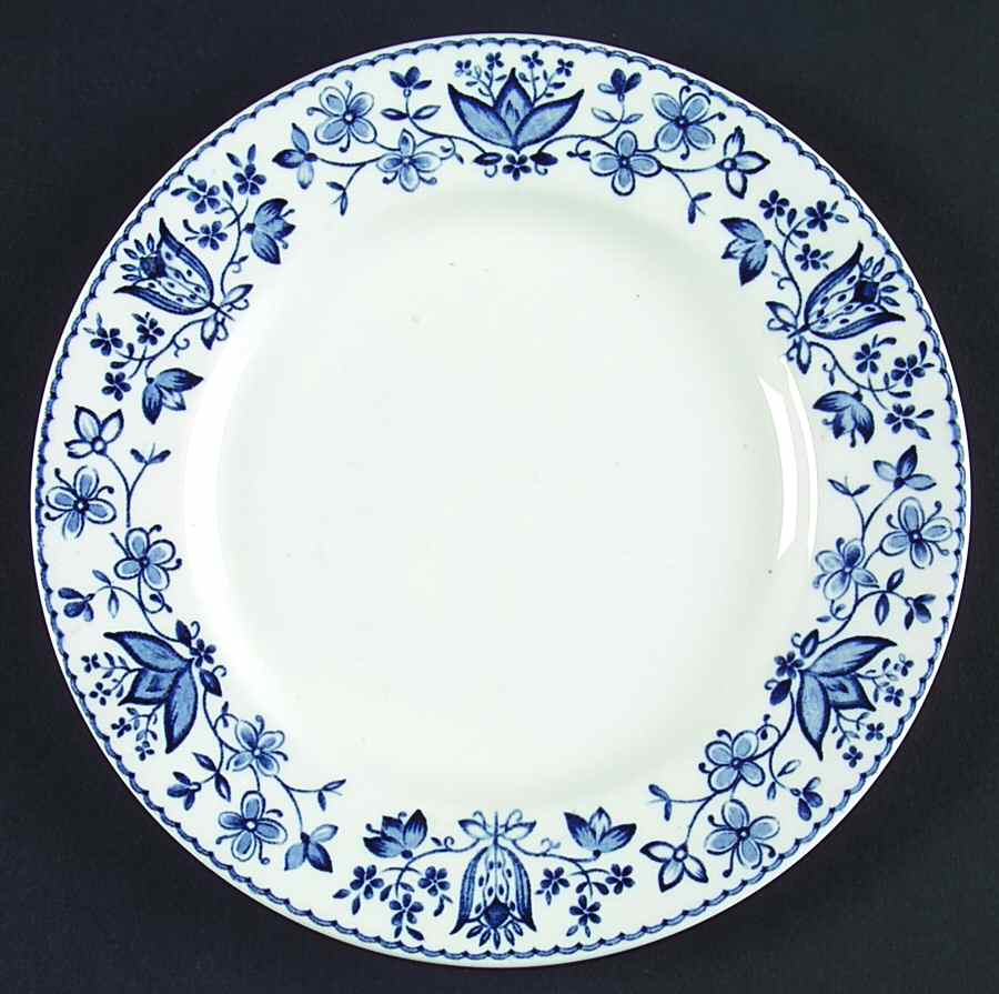 Ashford Blue Bread & Butter Plate by Johnson Brothers-1