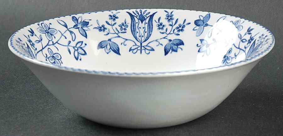 Ashford Blue Coupe Cereal Bowl by Johnson Brothers-1