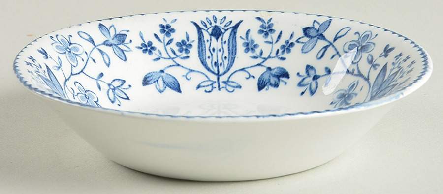 Ashford Blue Fruit/Dessert (Sauce) Bowl by Johnson Brothers-1