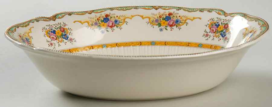 Ascot 10" Oval Vegetable Bowl by Johnson Brothers-1