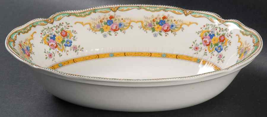 Ascot 9" Oval Vegetable Bowl by Johnson Brothers-1