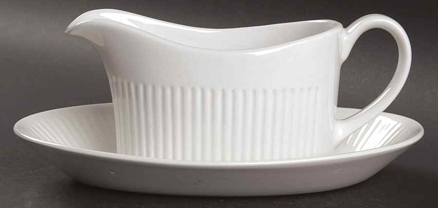 Athena Gravy Boat & Underplate/Relish by Johnson Brothers-1