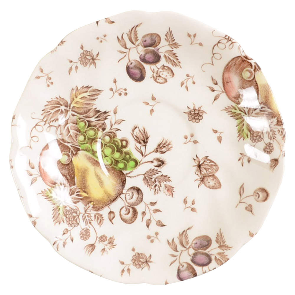 Autumn's Delight Saucer for Flat Cup by Johnson Brothers-1