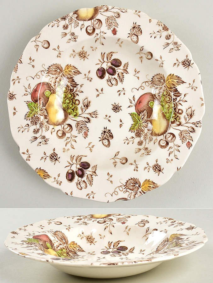 Autumn's Delight Rim Soup Bowl by Johnson Brothers-1