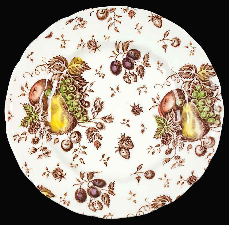 Autumn's Delight Dessert/Pie Plate by Johnson Brothers-1