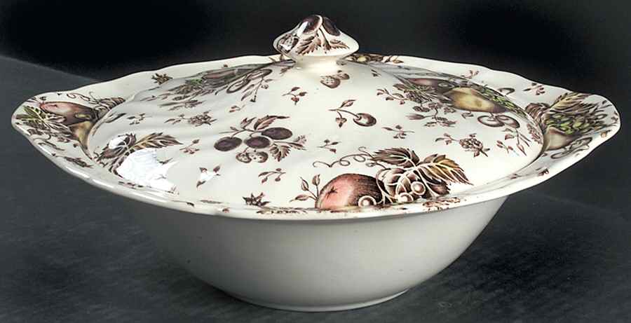 Autumn's Delight Round Covered Vegetable by Johnson Brothers-1