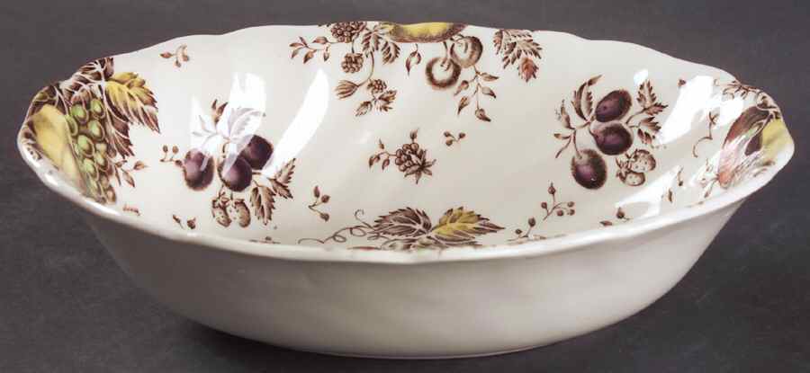 Autumn's Delight 8" Oval Vegetable Bowl by Johnson Brothers-1