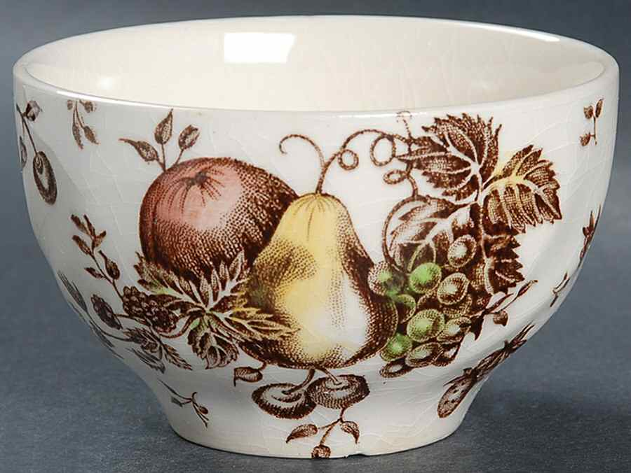 Autumn's Delight Mini Open Sugar Bowl by Johnson Brothers-1